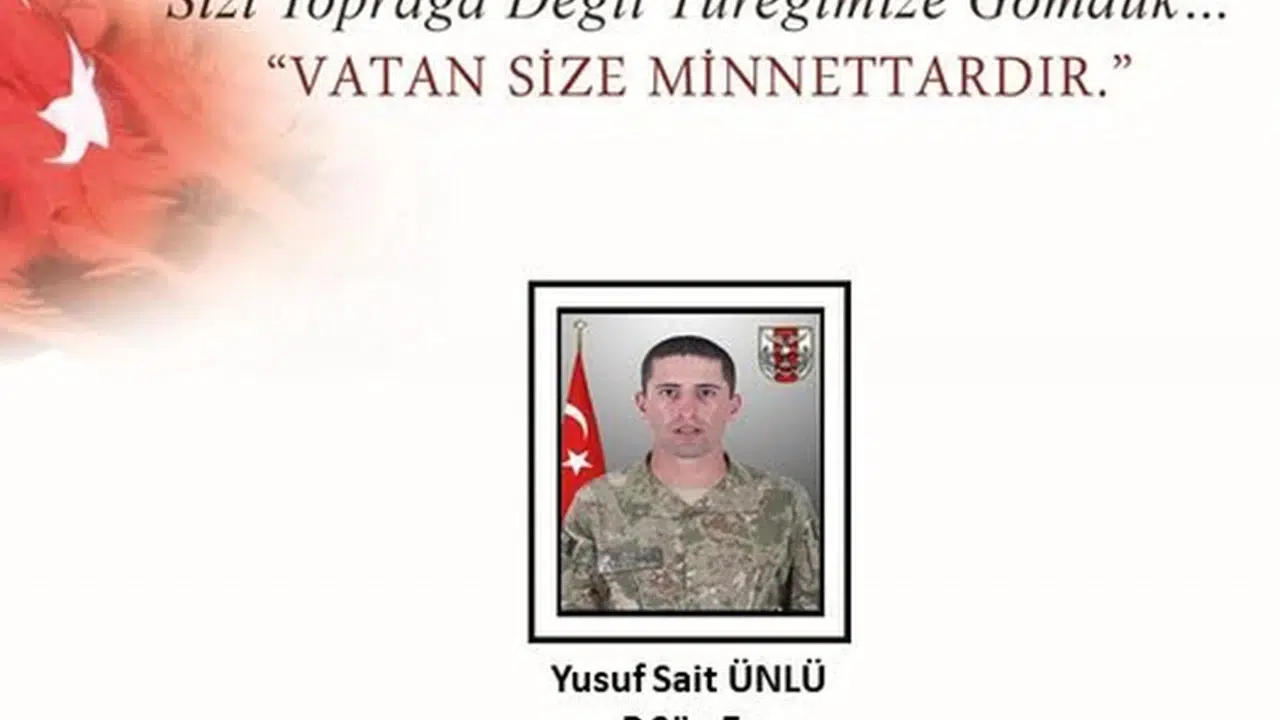 Hakkari Yüksekova'dan acı haber: MSB şehit olan askerin kimliğini açıkladı