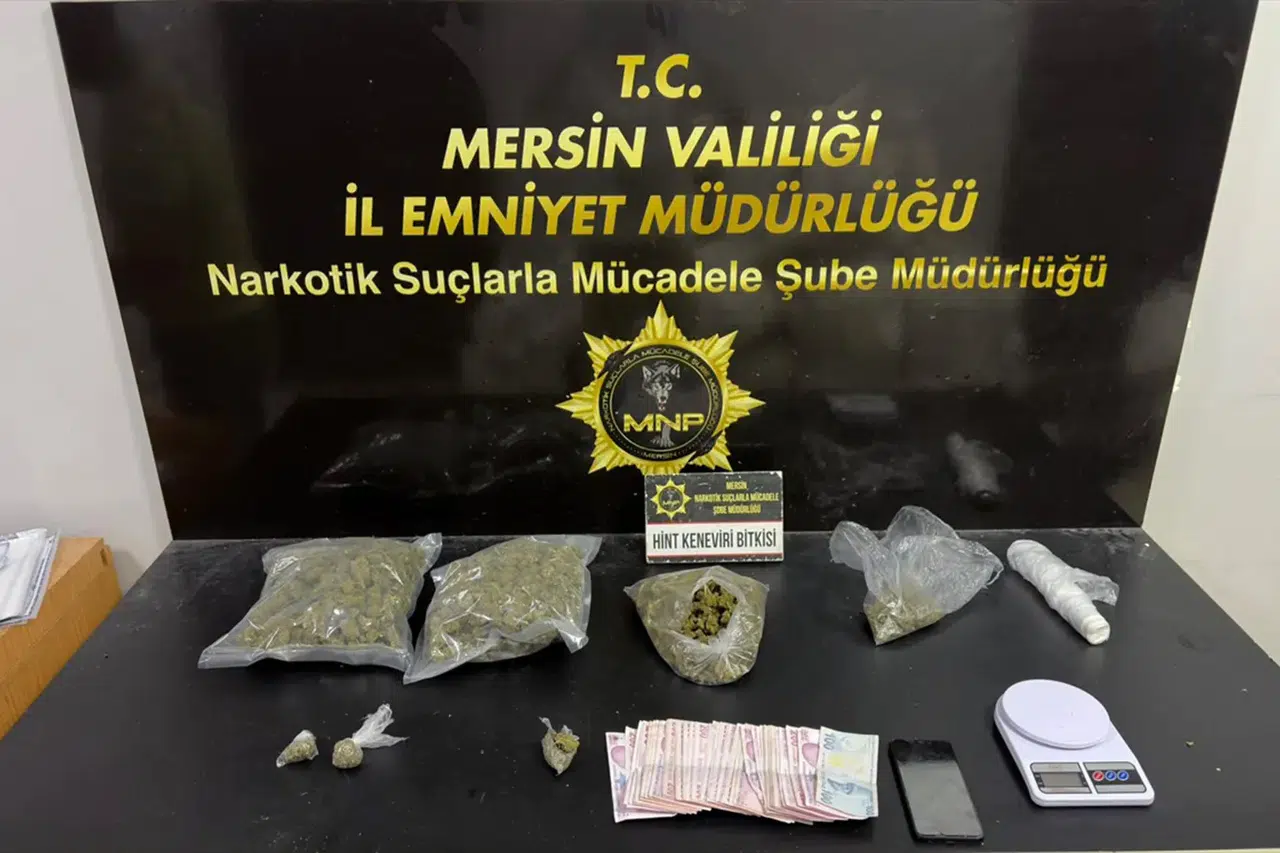 Mersin'de uyuşturucu operasyonu: 4 kişi tutuklandı