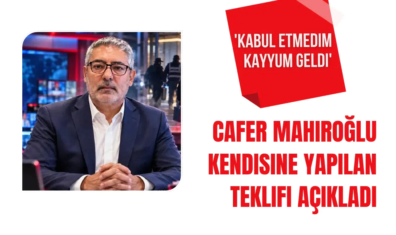 Cafer Mahiroğlu'ndan Halk TV'ye kayyım iddiası sonrası açıklama: Bana teklif yapıldı