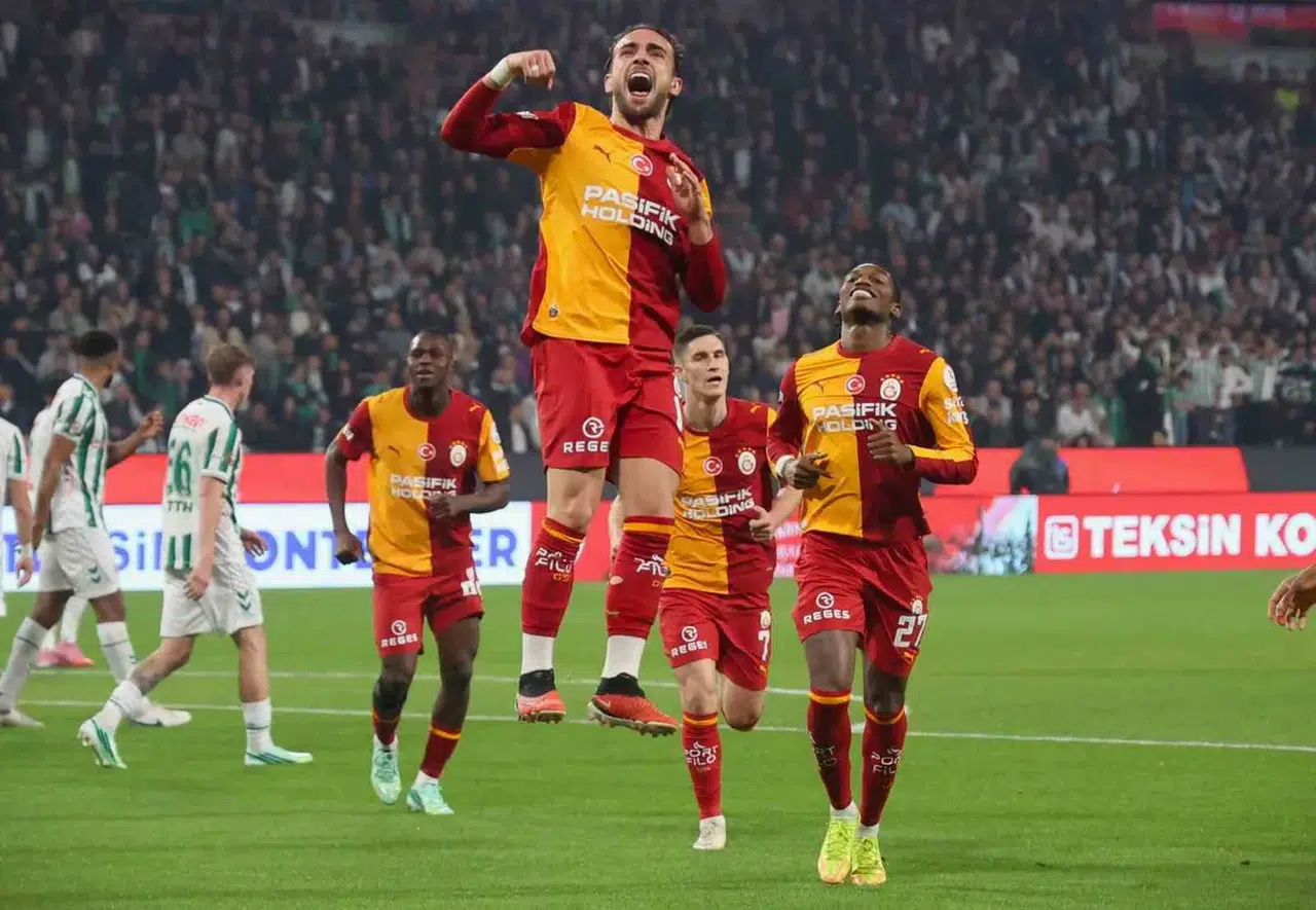 Galatasaray, Konyaspor'u 4-0 mağlup etti: Sarı - kırmızılılar liderliğini sürdürdü