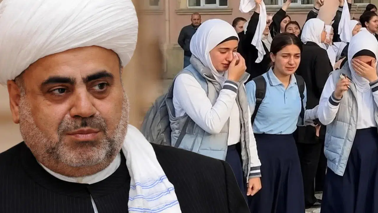 Azerbaycan'da başörtüsü tartışması büyüyor! Başmüftü Allahşükür Paşazade'den açıklama