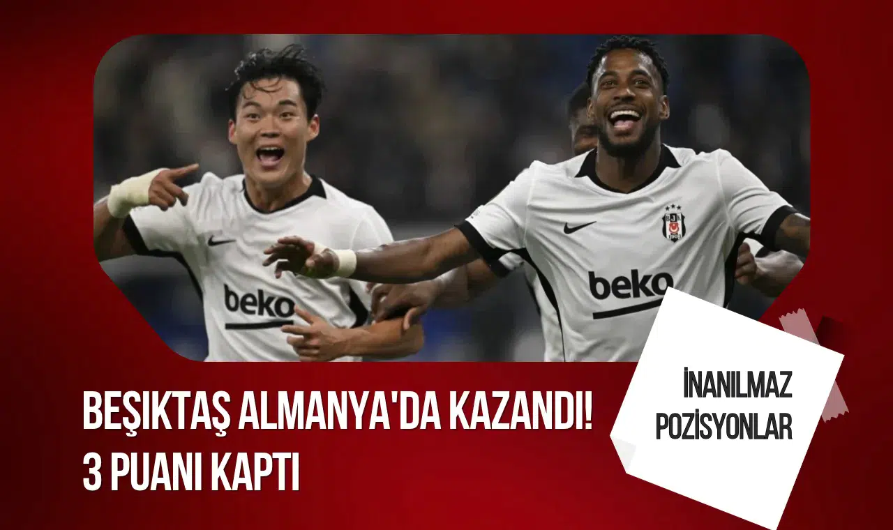Beşiktaş, Hoffenheim'ı 3-2 mağlup etti! Avrupa Ligi'nde ikinci galibiyet