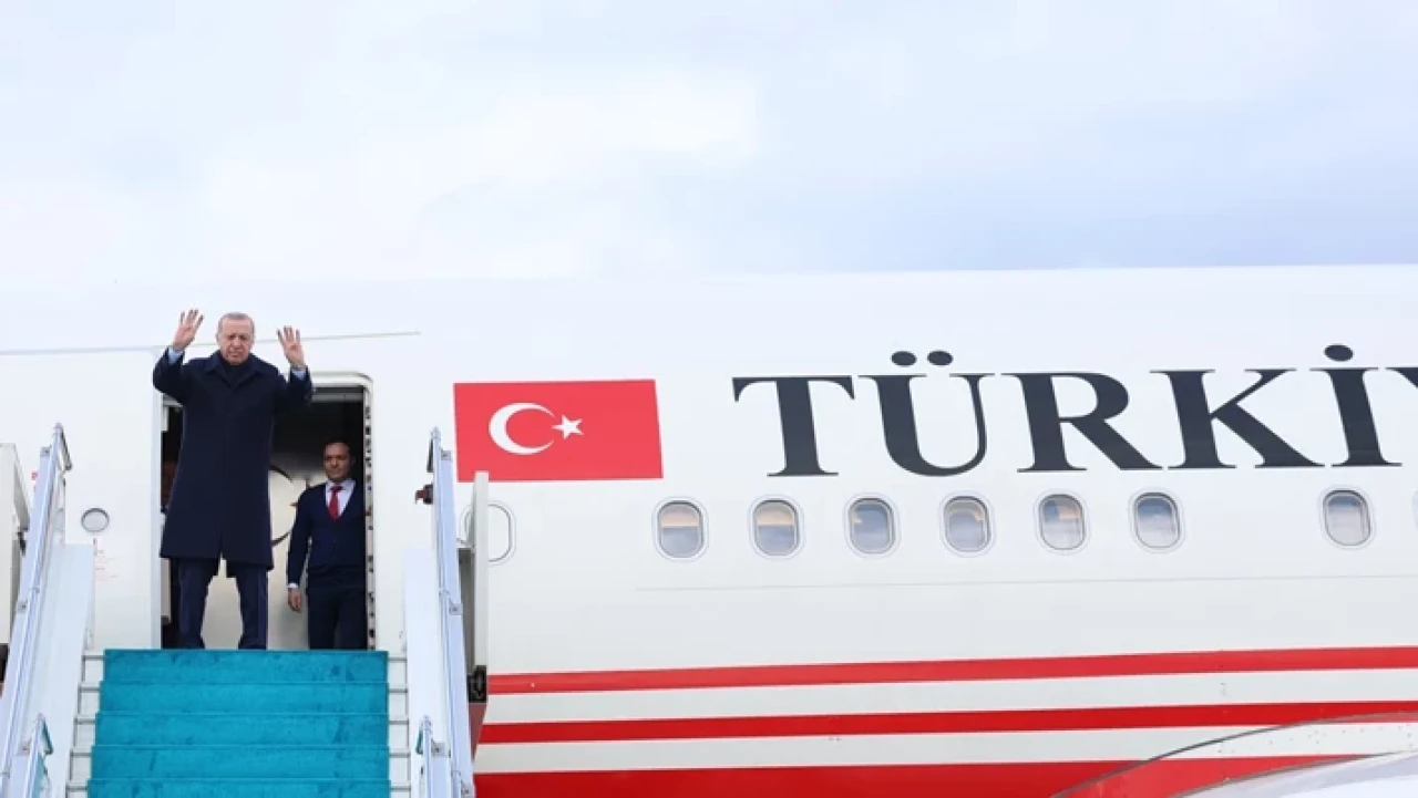 Cumhurbaşkanı Erdoğan, Etiyopya'ya gitti