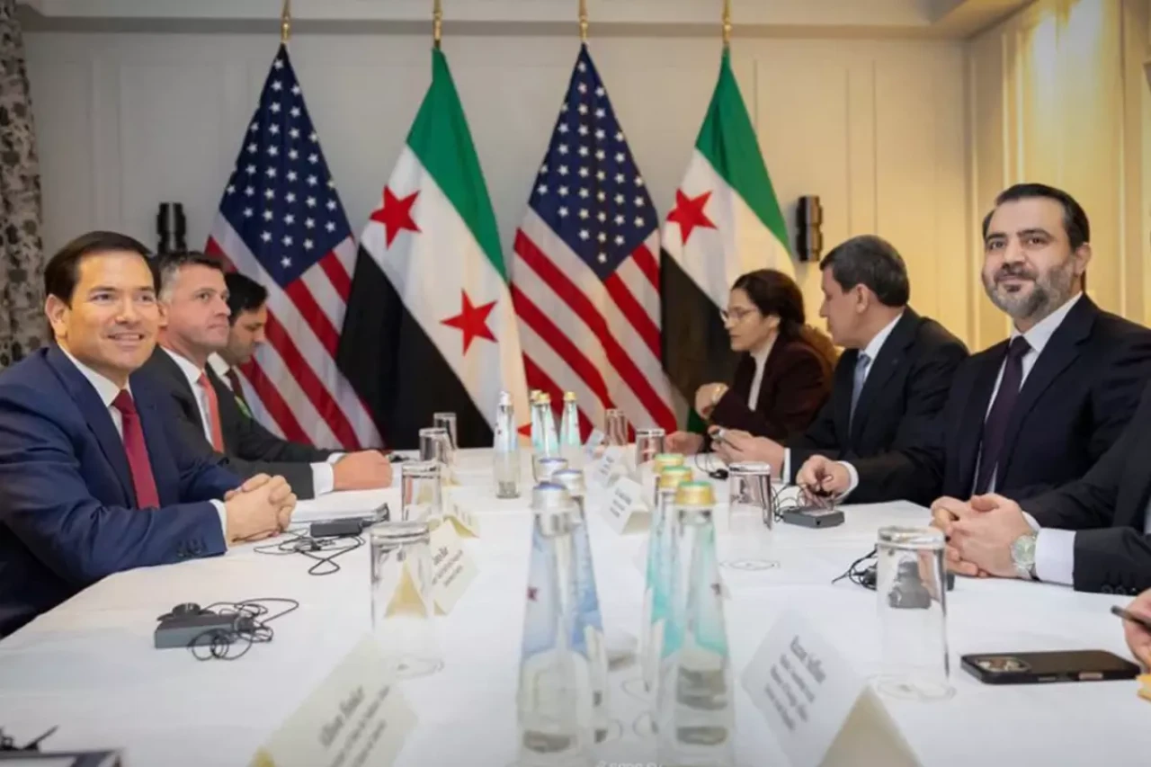 Münih'te Rubio, Şeybani ve Abdi aynı masada! "Bin kelimeye bedel fotoğraf" notuyla paylaşıldı