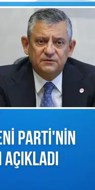 Özgür Özel, Yeni Parti'nin yol haritasını açıkladı: Kurultay ve seçim hedefini duyurdu