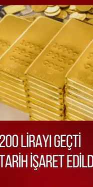 Ateşkes altını uçurdu! Gram altın 6 bin 200 lirayı geçti, yeni rekor için o tarih işaret edildi