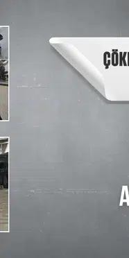 Sağanak fena vurdu Ankara adeta göle döndü! Çöken yol otomobili böyle yuttu