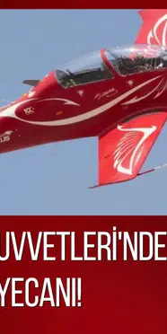 Türk Hava Kuvvetleri'nde HÜRKUŞ-2 heyecanı!