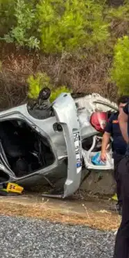 Aydın’da otomobil takla attı: 1 kişi yaşamını yitirdi