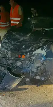 Bursa'da iki otomobil çarpıştı: Anne ve kızı yaşamını yitirdi