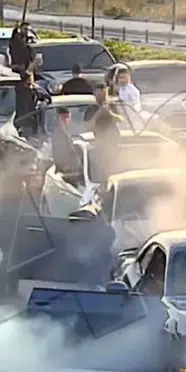 Mersin’de düğün konvoyuna ağır ceza: 7 araç trafikten men edildi