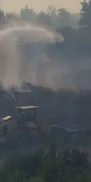 Çanakkale'de orman yangını: Büyük alan zarar gördü