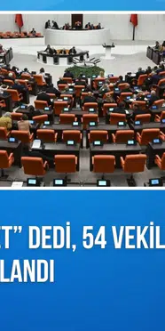 Yeni Parti’de çerçeve yasa ayrılığı: Özgür Özel “evet” dedi, 54 vekil “hayır” oyu kullandı
