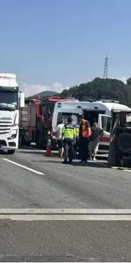 Anadolu Otoyolu Düzce’de zincirleme kaza