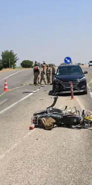 Kilis’te otomobil ile motosiklet çarpıştı: 1 kişi hayatını kaybetti