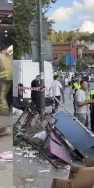 Beykoz’da otomobil dehşeti! Yayaların arasına daldı, 5 kişi yaralandı