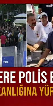 Gazilerin Ankara’daki eylemine polis müdahalesi: Ortalık bir anda karıştı