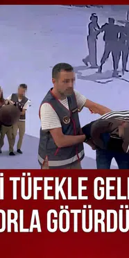 Eski sevgili tüfekle geldi, genç kızı zorla götürdü: Ailesinin gözü önünde yaşandı