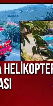 Giresun Piraziz’de helikopter düştü iddiası: Ekipler bölgeye sevk edildi