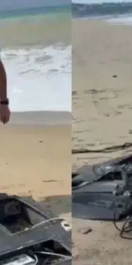 Arnavutköy sahilinde İHA alarmı: Kıyıya vuran cisim incelemeye alındıArnavutköy sahilinde İHA alarmı: Kıyıya vuran cisim incelemeye alındı