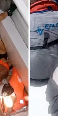 Girne faciasından yeni görüntüler: “Batıyoruz, kaptana söyleyin geri dönsün”