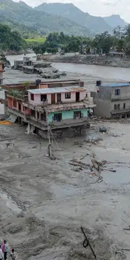 Nepal'deki sel felaketi: Can kaybı 538'e yükseldi