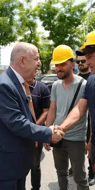 Özdağ’dan maden işçilerine destek verdi:  'Mücadele zafere gidene kadar yanınızdayız'