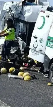 Ankara'da kamyonet kazası: 1 kişi hayatını kaybetti
