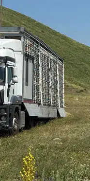 Karslı arıcıdan yenilikçi proje: Tır dorsesini 340 kovanlık mobil tesise dönüştürdü