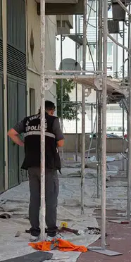 Gaziantep'te iskeleden düşen işçi yaşamını yitirdi