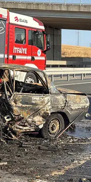 Çorlu’da iki otomobil çarpıştı: 1 kişi öldü, biri çocuk 2 kişi yaralandı