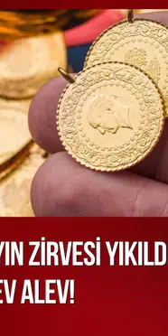 Altında 3,5 ayın zirvesi: Gram altın 7 bin 189 liraya çıktı