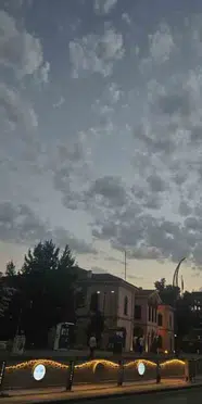 Elazığ'da bulut kümeleri görsel şölen oluşturdu