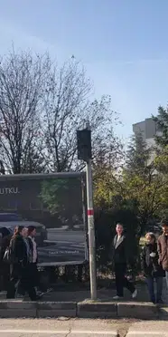 Eskişehir’de elektrik kesintisi: Trafik ışıklarını durdurdu