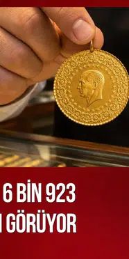 Altın güne düşüşle başladı: Gram altın 6 bin 923 liraya geriledi
