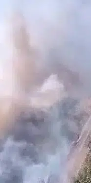 Mersin'deki yangında 80 hane tahliye edilmişti: Zarar gören alan helikopterle incelendi