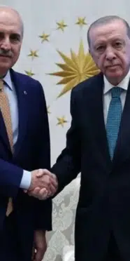 Cumhurbaşkanı Erdoğan, Meclis Başkanı’nı kabul etti