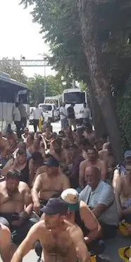 KESK gözaltına alınan maden işçilerine destek verdi