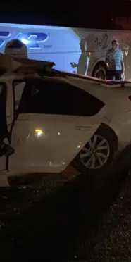 Hatay'da feci kaza! Tır, otobüs ve otomobil birbirine girdi: 2 ölü