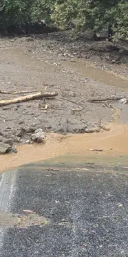 Mersin’de heyelan: Anamur-Gazipaşa yolu kapandı