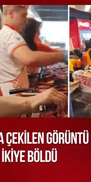 Köfteci Yusuf’ta ekmek tartışması: Görüntüler sosyal medyayı ikiye böldü