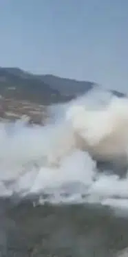 Balıkesir’de orman yangını: 6 uçak ve 6 helikopterle müdahale