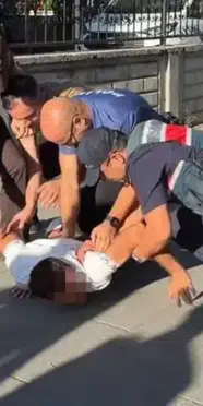 Bolu'da inşaatta iki grup arasında tartışma çıktı