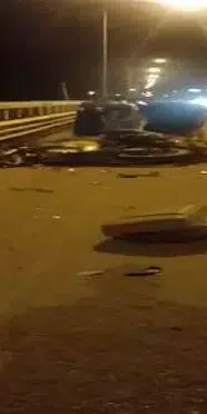 Kamyona çarpan motosiklet sürücüsü hayatını kaybetti