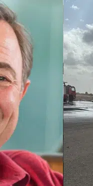 Hamdi Akın'a ait özel jet Libya'da pistten çıkıp alev aldı