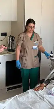 Ameliyatla kalbinden 20 santimetrelik pıhtı çıkarıldı