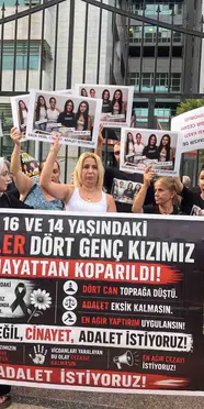 Mersin’de 4 kız çocuğunun öldüğü kazada tahliye talebi