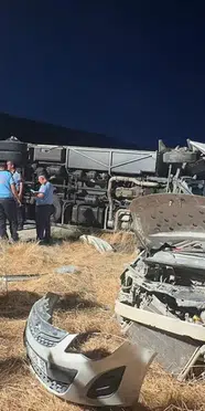 Gaziantep’te feci kaza: 2’si çocuk 7 kişi hayatını kaybetti