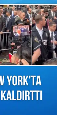 Erdoğan New York'ta vatandaşlarla buluştu: Türkevi önündeki bariyerleri kaldırttı