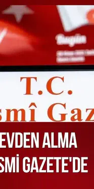 Cumhurbaşkanı Erdoğan imzaladı: Çok sayıda atama ve görevden alma kararı